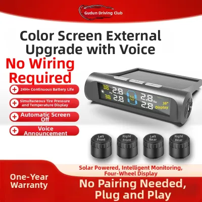 Wireless Solar TPMS Sensor High Precision