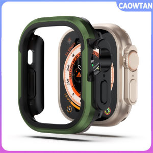 Aluminum alloy Watch case Cover for apple watch series 8 7 SE bumper case For i Watch 6 5 4 45mm 41mm 40mm 44mm Accessories protective Case shell frame Metal For Apple Watch ultra 49mm Case