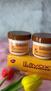 Kem duỗi tóc LAVOX 280ml (màu cam) kem duỗi tóc ép side phá mái bò liếm nam nữ tiện lợi dễ dùng tại nhà