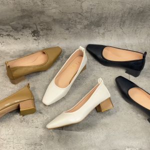 8807 Heels Wanita Fashion Import Sepatu Kerja Hak Tahu Kekinian Bisa COD (With Box)
