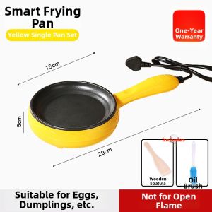 Electric Non-Stick Breakfast Pancake Egg Wonton Special Pot Small Home Use Stove Top Compatible Flat Bottom Frying Pan