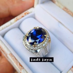 Cincin Batu King Safir Super Mewah