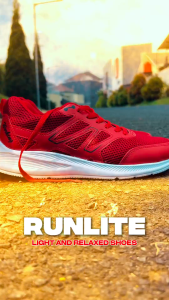 Sepatu Sporty Running Lari Pria RUNLITE Gym Jalan Anti Slip Ringan Nyaman Jogging Workout Outdoor