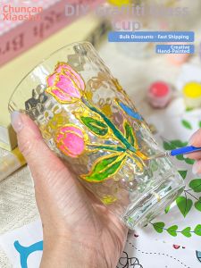 DIY Doodle Glass Cup Handicraft Kit