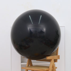 Birthday Arrangement Black Gold and Silver Metal Color Theme Balloon Car Exhibition Hall Scene Decoration Thickened Balloon Chain Matching