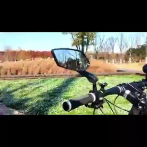 Motorcycle Side Mirror Anti-glare Rotatable Control High Definition Large Rearview Mirror Universal