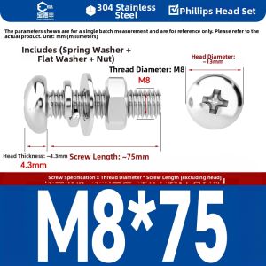 BAODEFENG | 304 Stainless Steel Socket Head Cap Screws Set