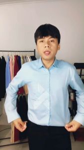 DAYRAVEN - Kemeja Pria Lengan Pendek Basic Formal Slim Fit Casual Lembut Panjang Nyaman