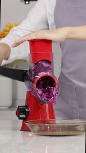 Household multifunctional drum vegetable cutter potato slicer three in one fast drum grinder nut chopper vegetable cutter