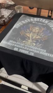 Kaos Tipu Daya Setan itu Lemah akan Tetapi Sesungguhnya Tipu Daya Wanita itu Dahsyat Combed 24s