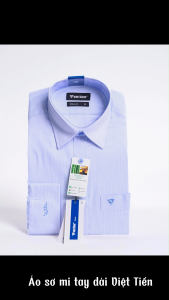 Áo sơ mi Việt Tiến tay dài