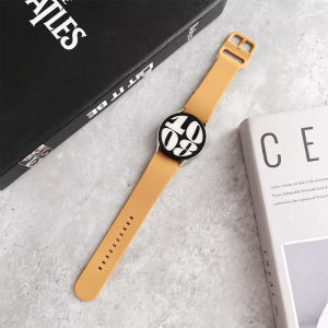 No Gaps Silicone Band For Samsung Galaxy Watch 4/5/6 44mm 40mm/5 Pro/6 classic 47mm 43mm Bracelet correa Galaxy Watch 6 strap