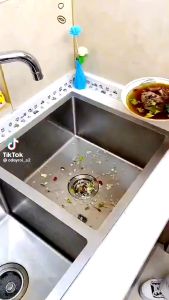 Khay Lọc Rác Gắn Vòi Rửa Bát Hình Thiên Nga - Khay Lọc Rác Đa Năng