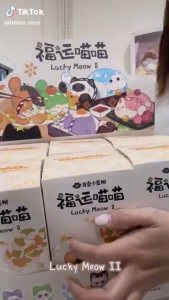 (จุ่มเดี่ยว/ยกBOX)(📍พร้อมส่งในไทย) Ciaoka Lucky Meow V2
