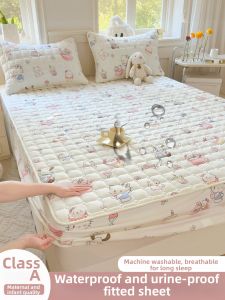 MENGWEIJUE | Waterproof Urine-proof Breathable Machine Washable Quilted Bed Cover