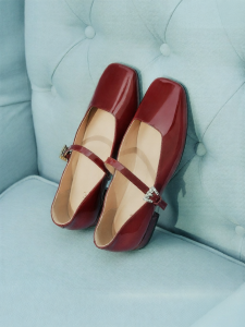 Basto | Minimalist Retro Fashion Commuter Square Toe Mary Jane Shoes
