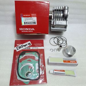 Blok seher Komplit (KVB) isi pitston kit Honda Vario 110 karbu/OldVario 110 Techno Free Topset+Lem Ori