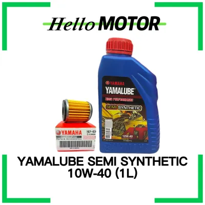 YAMALUBE YAMAHA OIL SEMI SYNTHETIC 10W-40 10W40 1L Y15 LC135 SRL110 SRL115 EX5 DREAM WAVE125 DASH FUTURE OIL FILTER