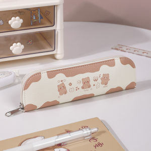 Large Capacity Cartoon Pencil Case Student School Supplies Storage Box Back-to-School Gift Pen Brush Bag Cultural Goods