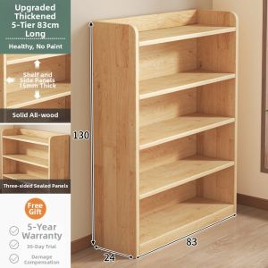 MOLORE | Wall-leaning Integrated Bookshelf Storage Cabinet for Home and Students