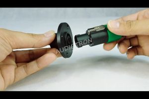 Speakon Male and Speakon Female Cable Connector