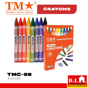Do It Home TM Crayons 8 Colors TMC-08