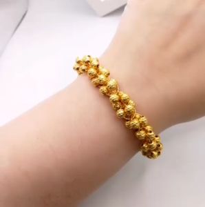 Rantai Tangan Design Biji Anggur 21.02g Emas 916 Yon Hing