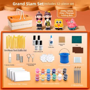 MINGZHUO | No Bake Easy-Shaping Clay DIY Materials Set
