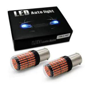 เเพค 2 ชิ้น 144ชิพ หลอดไฟLED รถยนต์12V ไฟเลี้ยว ไฟเบรค ไฟถอย มีทุกขั้วให้เลือก/เลือกขั้วได้ 1157