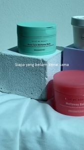 DEAR ME BEAUTY 30 Seconds Meltaway Balm PEACH / BLUEBERRY / ACNE CARE READY BPOM