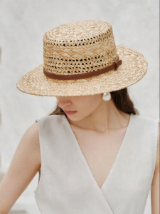 FANCET | French Style Sun Protection Straw Hat