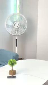 บ้าน พัดลมรี 16 นิ้ว พัดลมตั้งพื้น พัดลมตั้งพื้น พัดลมไฟฟ้า ราคาถูก ฟิตซูเปอร์ สีขาว