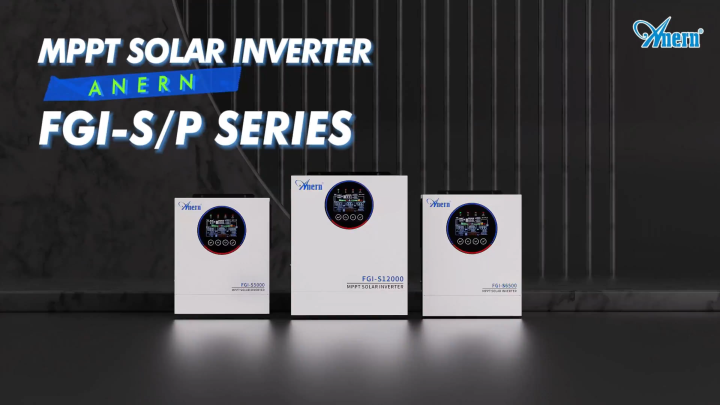 Anern AN-FGI-S6500 PH STOCK Anern Hybrid Solar Inverter 6.5KW 48V ...