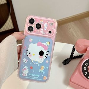 Sanrio | Limited Edition Sanrio Hello Kitty Cartoon Phone Case for iphone 17 16 15 Pro Max Camera Protection Matte TPU Shockproof Cover