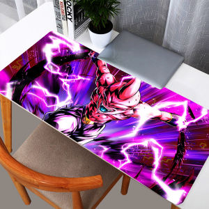 Bandai | DBZ Dragon Ball Majin Buu Mouse Pad Lockedge Large Gaming Accessories Computer Gamer Keyboard Mouse Mat Desk Mousepad For Csgo