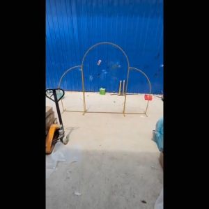 (COD）Wedding Arch Set Flower Stand Background Decoration Birthday Party Outdoor Balloon Decoration