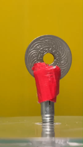 เหรียญ 5 สตางค์รูแท้ ปี พ.ศ.2456 เนื้อนิเกิล สภาพผ่านการใช้งาน