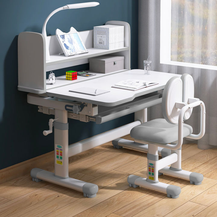 Buy KidKraft Wooden Study Desk For Children With Chair, Bulletin Board And Cabinets White Gift For Ages 5 10