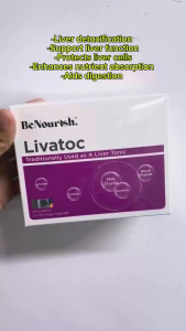 BENOURISH Livatoc (30 capsules) | Milk Thistle Dandelion Liver Detox Liver Tonic Liver Supplement