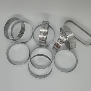 6 Pcs/Set Round Tart Ring For Baking Round Ring Baking Doughnut Tools For French Dessert Cake