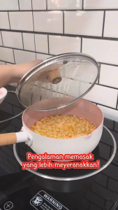 Eco-Friendly Multi-Purpose Non-Stick Wok & Saucepan Set - Easy Clean Energy-Saving Induction Ready