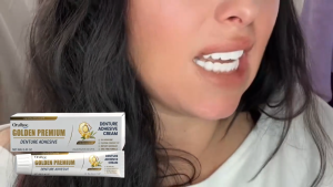 Denture Adhesive Cream – Strong Secure Hold for Dentures Natural All-Day Comfort & Fit Helps Enhance Your Smile Oral Care Enhancement for Confidence