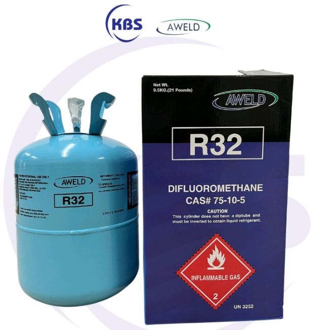 Aweld Refrigerant Gas R32 9.5kg Aircond Gas