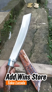 Golok Tebang Pohon Bambu Golok Patimura Asli Baja Fultang