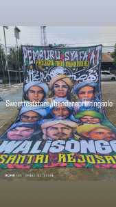 BENDERA WALISONGO 200X300 BONUS STIKER 1 HARI JADI READYSTOK SIAP KIRIM