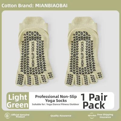 MIANBIAOBAI | Non-slip Toe Separation Socks For Yoga Pilates