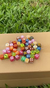 Xúc xắc xí ngầu Màu Ngọc size 16mm với nhiều màu sắc Siêu Đẹp - Xí ngầu chơi boardgame XN-ML16