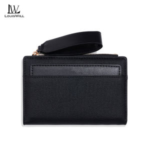 LouisWill Womens Wallet Card Holder Simple Fashion Purse Female Short Wallet Ladies Money Bag Chic Card Holder Small and Ultra-Thin Exquisite High-End Credit Vintage Card Holder