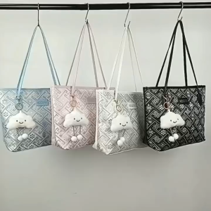 Grosir import jakarta 3055 Free gantungan Tas Tas Tote Bag Wanita Import Fashion Terbaru & Terkiniiaan