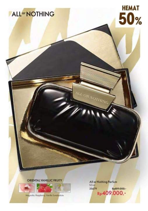 ALL OR NOTHING PARFUM ASLI ORIGINAL HARGA PROMO Lazada Lazada